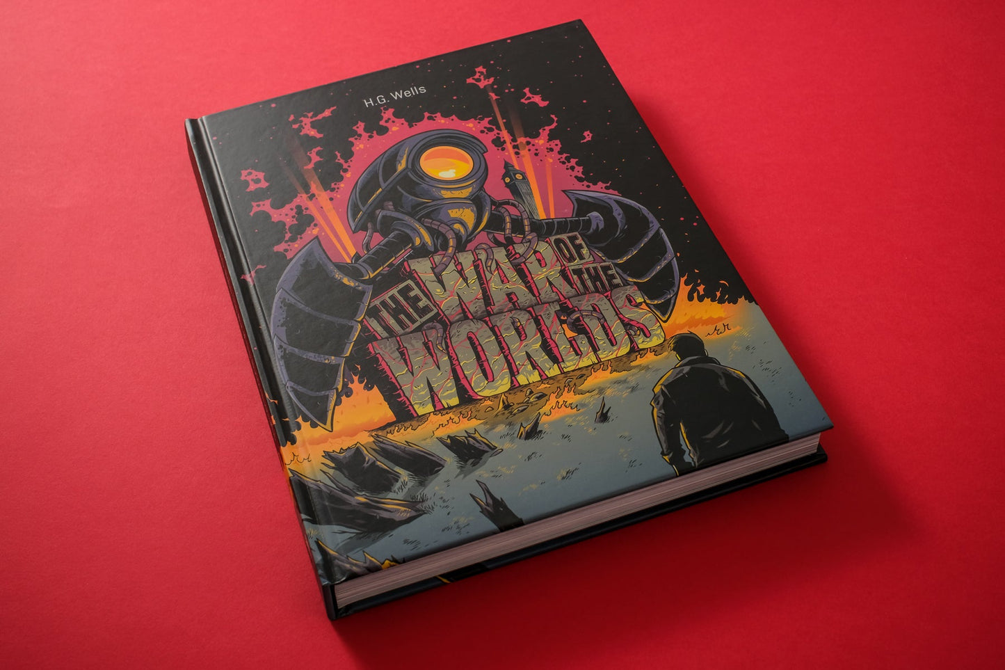 HG Wells : La Guerre des Mondes illustrée