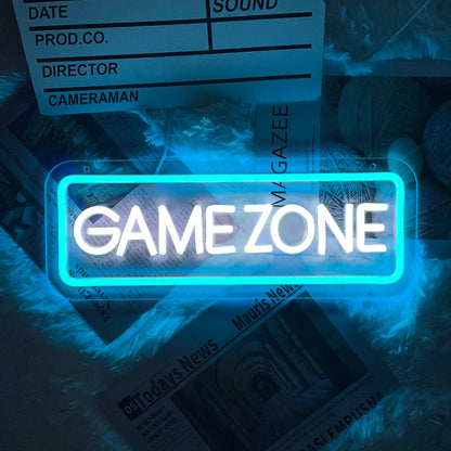 Gaming Neon Sign Game Zone