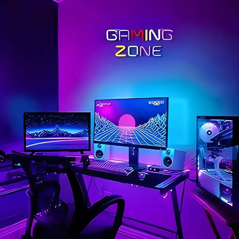 Gaming Neon Sign Gaming Zone