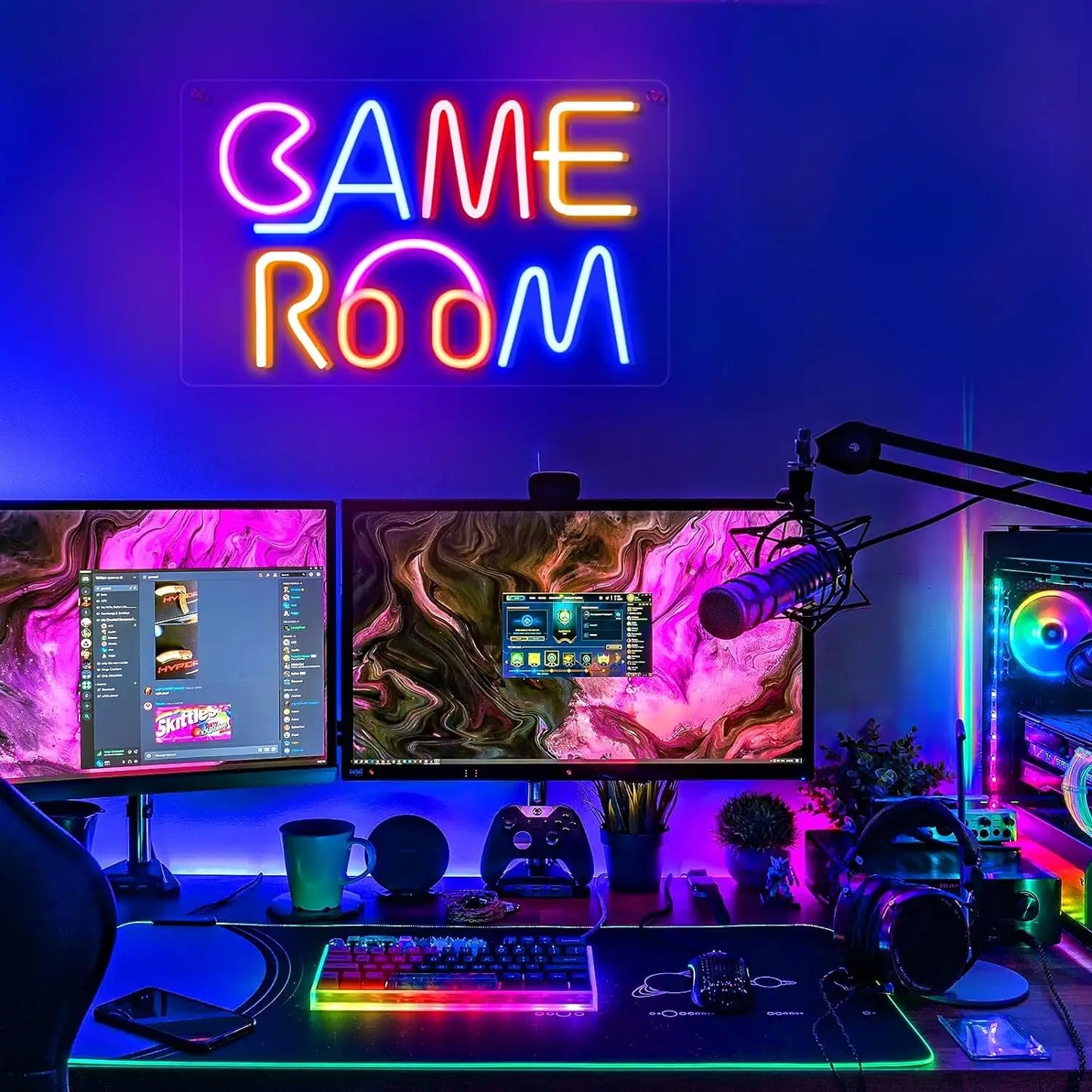 Gaming Neon Sign Game Room