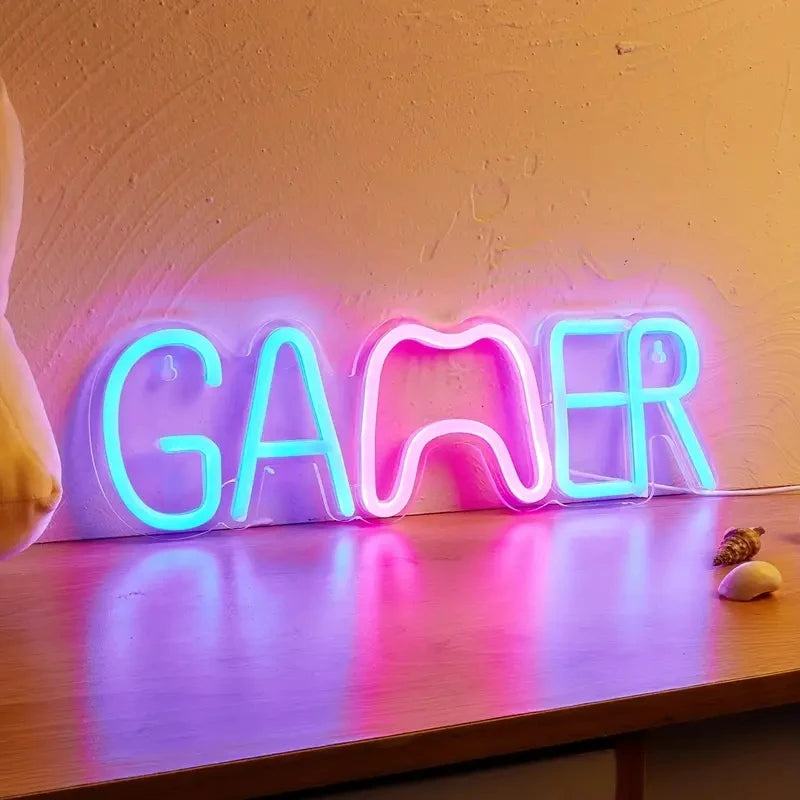 Gaming Neon Sign Gamer