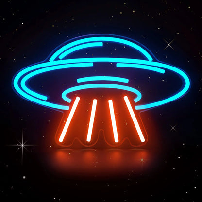 Gaming Neon Sign UFO