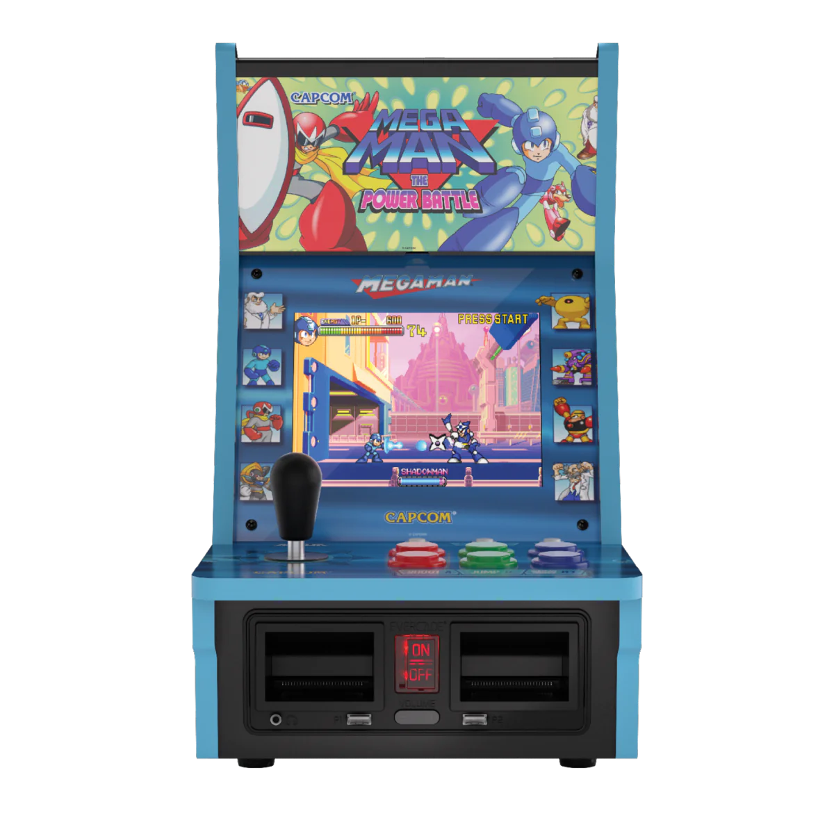 Evercade Alpha Mega Man Mini Arcade