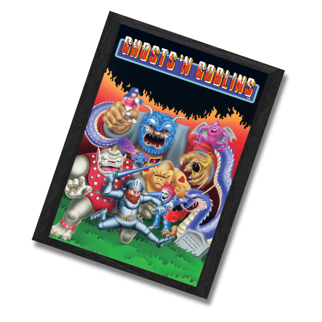 Ghost'N'Goblins Pixel Frames Plax