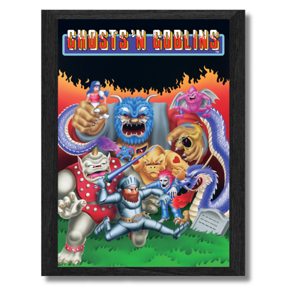 Ghost'N'Goblins Pixel Frames Plax