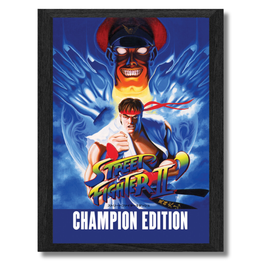 Street Fighter 2 Champion Edition Pixel Frames Plax