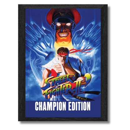 Street Fighter 2 Champion Edition Pixel Frames Plax