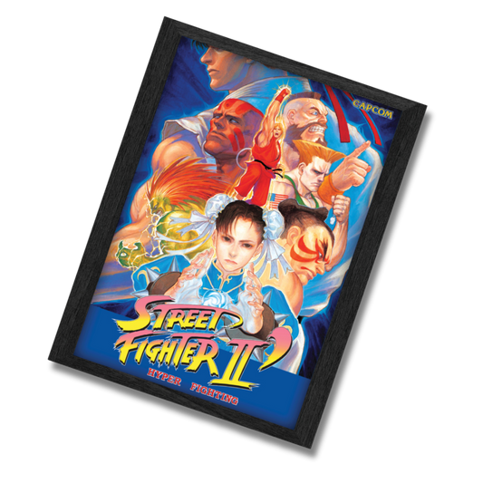 Street Fighter 2 Legends Pixel Frames Plax